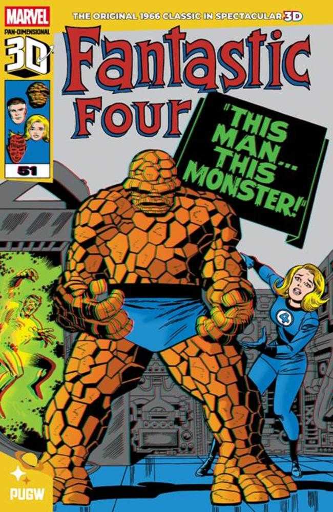 Fantastic Four #51 This Man This Monster Pan Dimensional 3 D Edition | Odin's Place