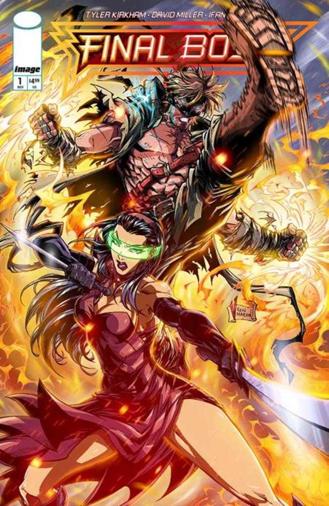 Final Boss #1 Cover B V Ken Marion Variant (Mature) | Dragon's Lair Comics and Fantasy Houston TX