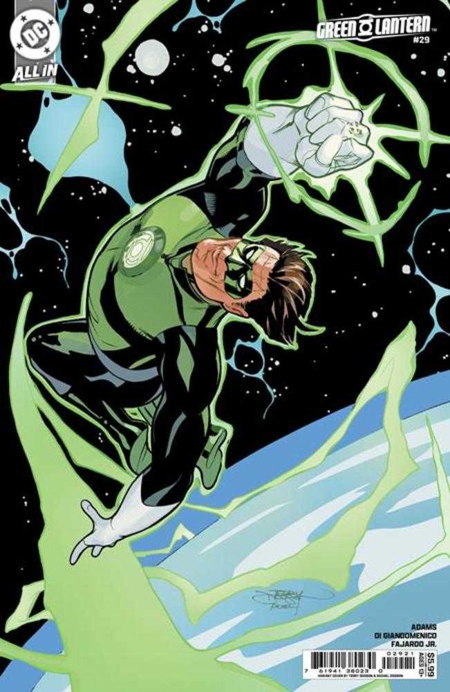 Green Lantern #29 Cover B Terry Dodson & Rachel Dodson Card Stock Variant | Dragon's Lair Comics and Fantasy Houston TX