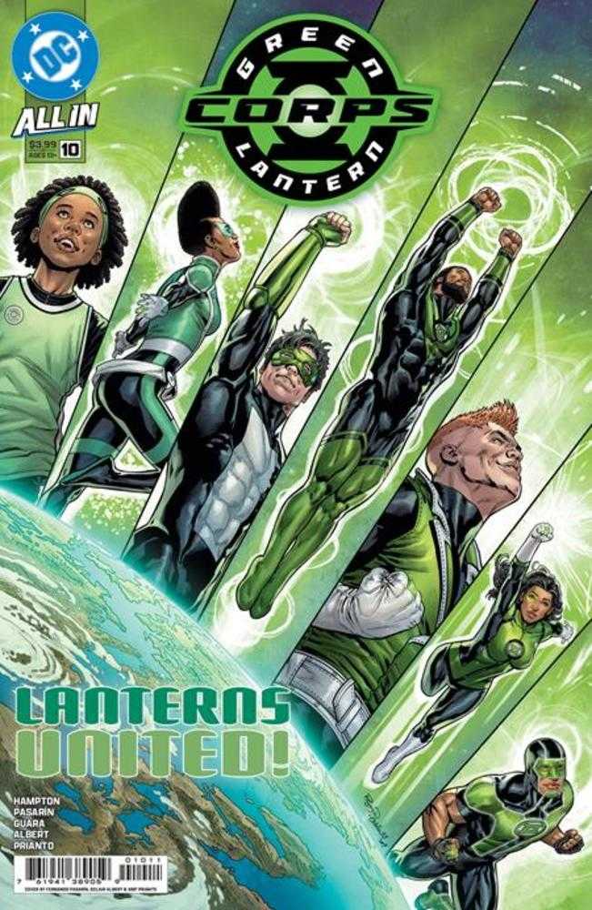 Green Lantern Corps #10 Cover A Fernando Pasarin & Oclair Albert | Dragon's Lair Comics and Fantasy Houston TX