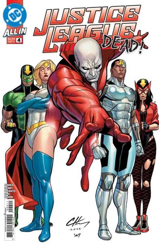 Justice League Red #4 (Of 6) Cover A Clayton Henry | Dragon's Lair Comics and Fantasy Houston TX