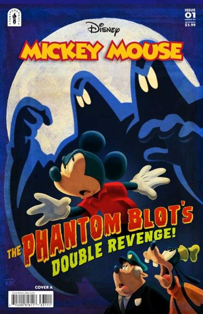 Mickey Mouse The Phantom Blots Double Revenge #1 Cover A John Loter | Dragon's Lair Comics and Fantasy Houston TX