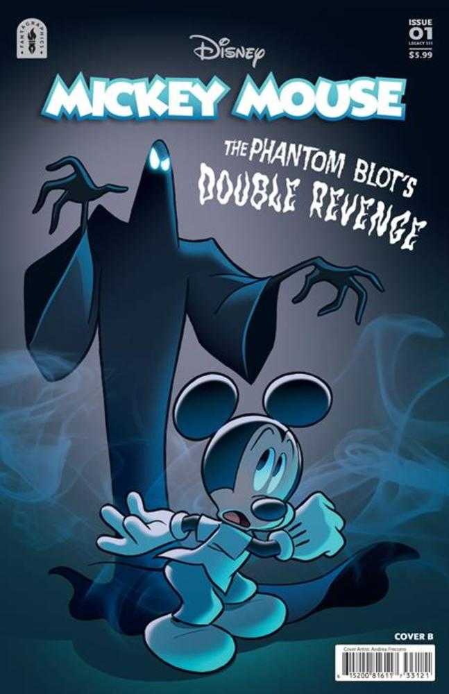 Mickey Mouse The Phantom Blots Double Revenge #1 Cover B Andrea Freccero Variant | Dragon's Lair Comics and Fantasy Houston TX