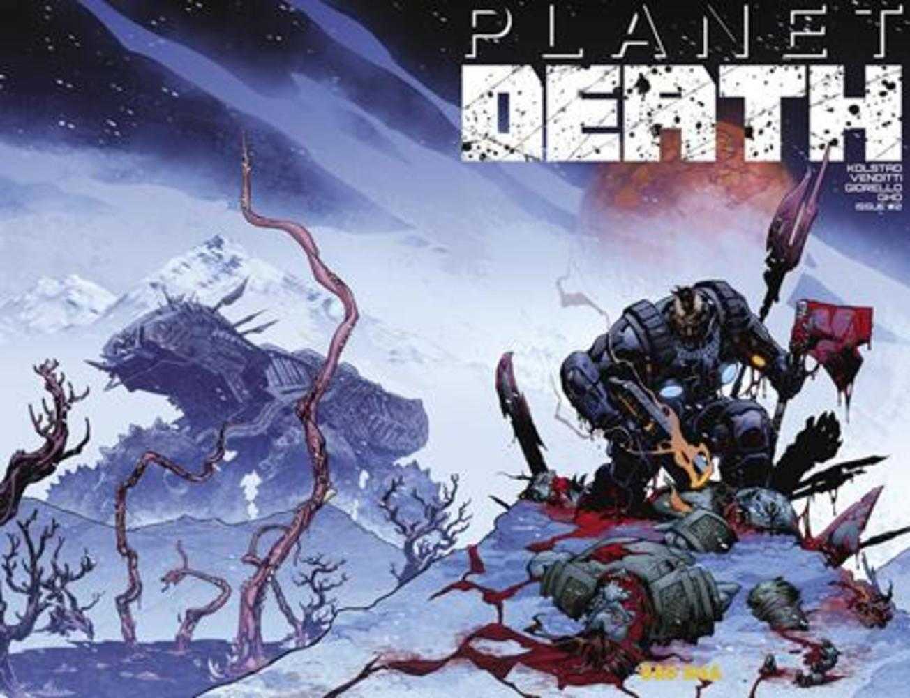 Planet Death #2 (Of 4) Cover B Ryan Sook Wraparound Variant | Dragon's Lair Comics and Fantasy Houston TX