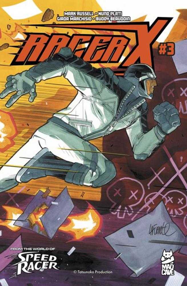 Racer X #3 (Of 8) Cover B Dave Lafuente Variant | Dragon's Lair Comics and Fantasy Houston TX