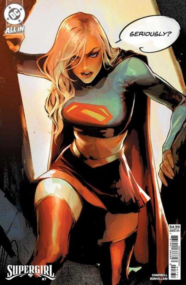 Supergirl #7 Cover B Sozomaika Card Stock Variant | Dragon's Lair Comics and Fantasy Houston TX