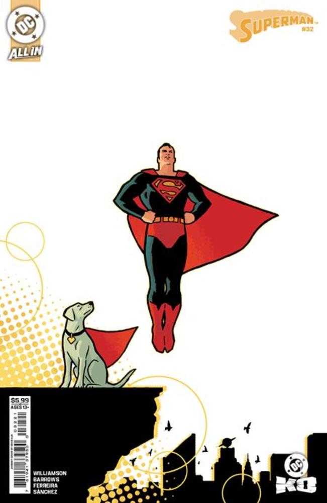 Superman #32 Cover B David Aja Card Stock Variant (DC K.O.) | Dragon's Lair Comics and Fantasy Houston TX