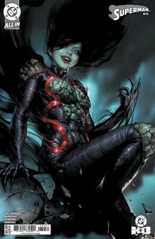 Superman #32 Cover D Kyuyong Eom Card Stock Variant (DC K.O.) | Dragon's Lair Comics and Fantasy Houston TX