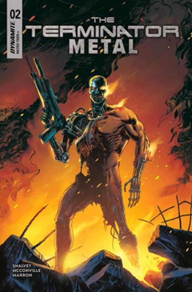 Terminator Metal #2 Cover D Paolo Antiga Variant | Dragon's Lair Comics and Fantasy Houston TX