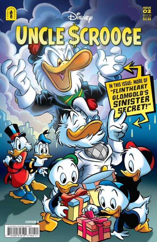 Uncle Scrooge Flintheart Glomgolds Sinister Secret #2 (Of 3) Cover A Henrieke Goorhuis | Dragon's Lair Comics and Fantasy Houston TX