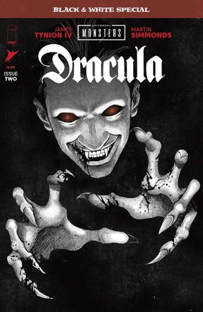 Universal Monsters Dracula Black & White Special #2 (Of 2) Cover B Anwita Citriya Variant | Odin's Place
