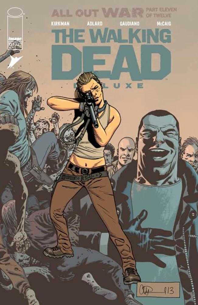 Walking Dead Deluxe #125 Cover B Charlie Adlard & Dave Mccaig Variant (Mature) | Dragon's Lair Comics and Fantasy Houston TX