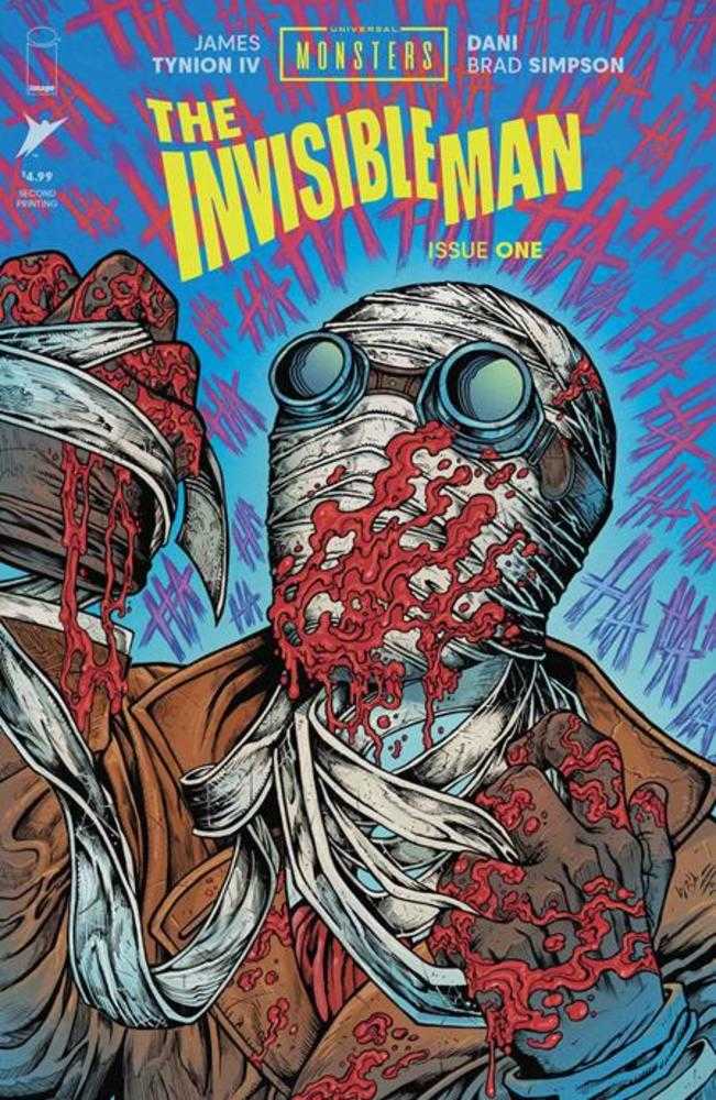 Universal Monsters The Invisible Man #1 (Of 4) 2 Nd Printing | Dragon's Lair Comics and Fantasy Houston TX