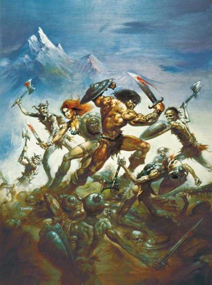 Savage Sword Of Conan Reforged #1 (Of 4) Cover E Boris Vallejo Full Art Variant (Mature) | Dragon's Lair Comics and Fantasy Houston TX