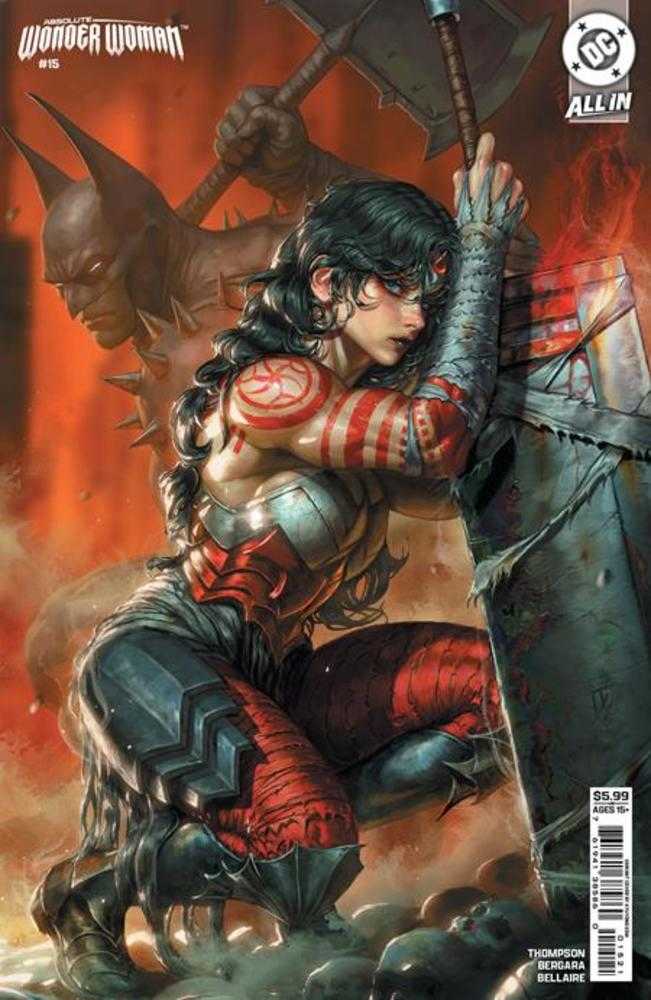 Absolute Wonder Woman #15 Cover D Kyuyong Eom Card Stock Variant | Dragon's Lair Comics and Fantasy Houston TX