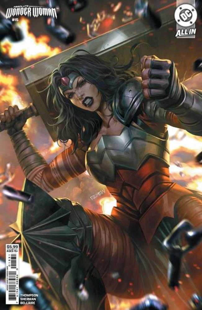 Absolute Wonder Woman #15 Cover B Derrick Chew Card Stock Variant | Odin's Place