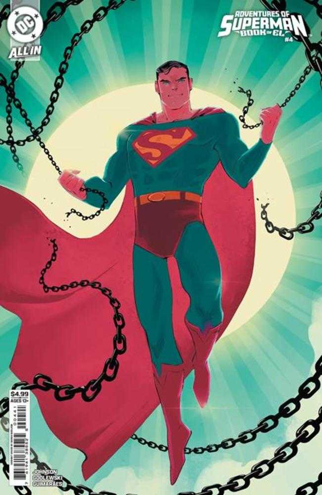 Adventures Of Superman Book Of El #4 (Of 12) Cover D Sarah Baslaim Card Stock Variant | Dragon's Lair Comics and Fantasy Houston TX
