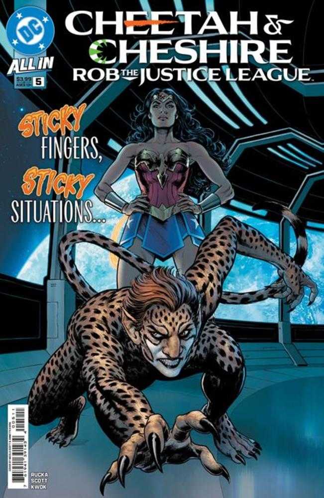 Cheetah And Cheshire Rob The Justice League #5 (Of 6) Cover A Nicola Scott | Odin's Place
