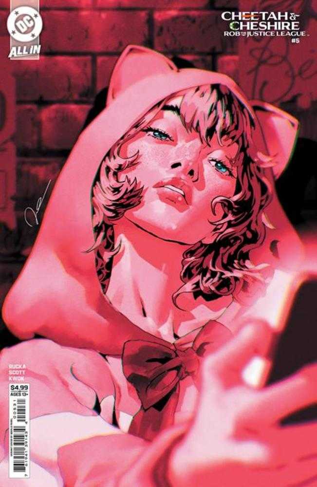 Cheetah And Cheshire Rob The Justice League #5 (Of 6) Cover B Gerald Parel Card Stock Variant | Dragon's Lair Comics and Fantasy Houston TX