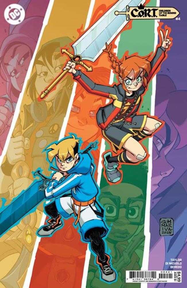 C.O.R.T. Children Of The Round Table #4 (Of 6) Cover B Jon Sommariva Card Stock Variant | Dragon's Lair Comics and Fantasy Houston TX