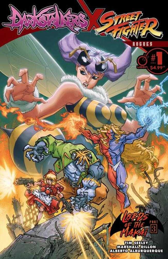 Darkstalkers X Street Fighter Rogues #1 (One Shot) Cover A Alberto Alburquerque | Odin's Place