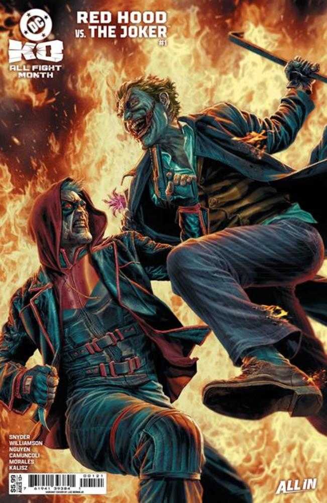 DC K.O. Red Hood vs Joker #1 (One Shot) Cover C Lee Bermejo Card Stock Variant | Odin's Place