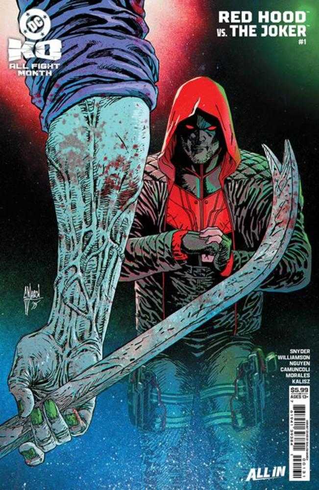DC K.O. Red Hood vs Joker #1 (One Shot) Cover D Guillem March Card Stock Variant | Odin's Place