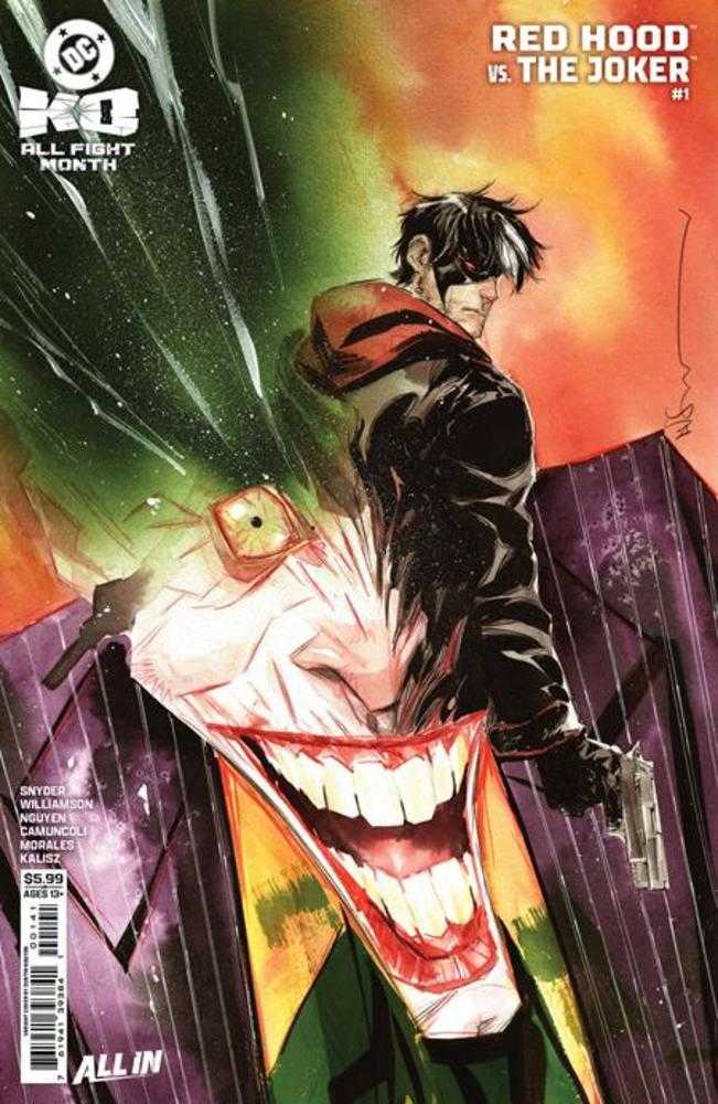 DC K.O. Red Hood vs Joker #1 (One Shot) Cover B Dustin Nguyen Card Stock Variant | Dragon's Lair Comics and Fantasy Houston TX
