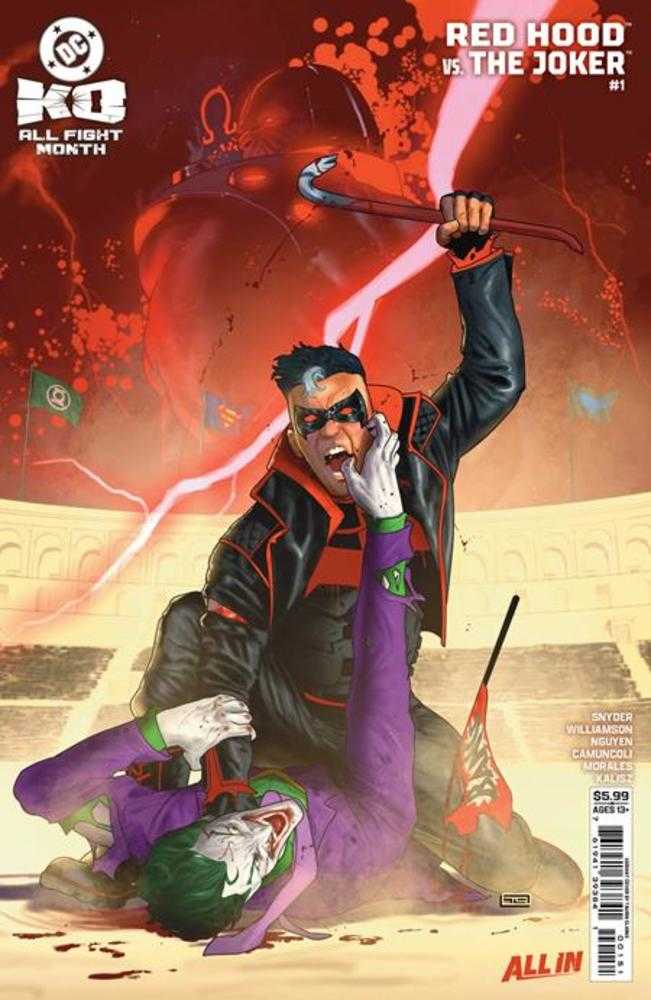 DC K.O. Red Hood vs Joker #1 (One Shot) Cover E Taurin Clarke Card Stock Variant | Dragon's Lair Comics and Fantasy Houston TX