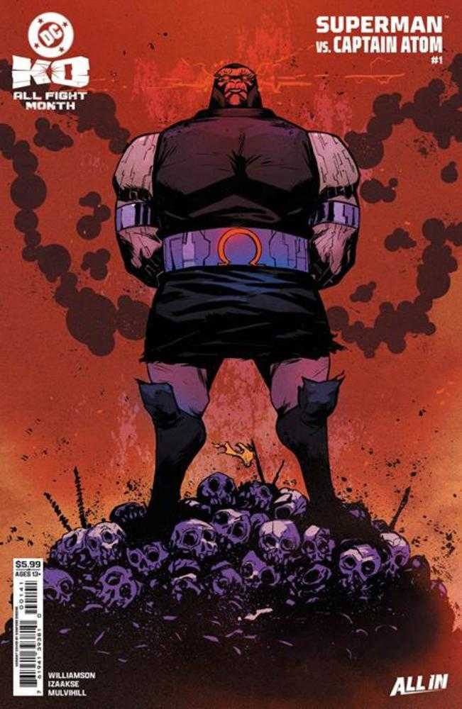 DC K.O. Superman vs Captain Atom #1 (One Shot) Cover D Sanford Greene Card Stock Variant | Dragon's Lair Comics and Fantasy Houston TX