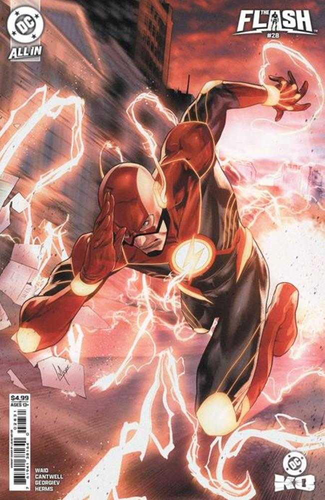 Flash #28 Cover E Lucas Meyer Card Stock Variant (DC K.O.) | Dragon's Lair Comics and Fantasy Houston TX