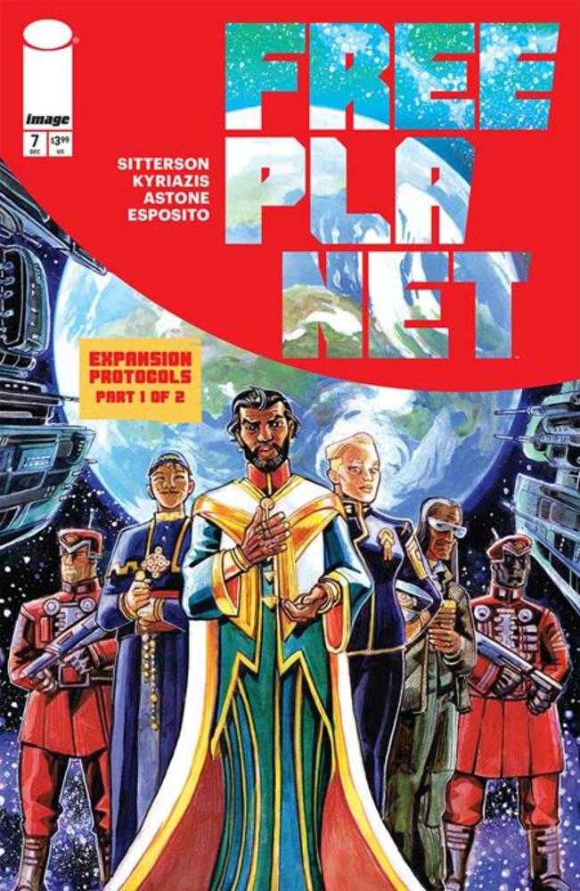 Free Planet #7 Cover A Jed Dougherty | Dragon's Lair Comics and Fantasy Houston TX