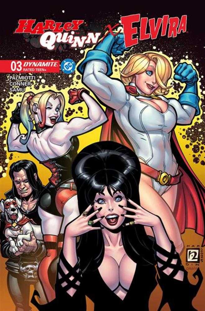 Harley Quinn X Elvira #3 Cover B Chad Hardin Variant | Dragon's Lair Comics and Fantasy Houston TX