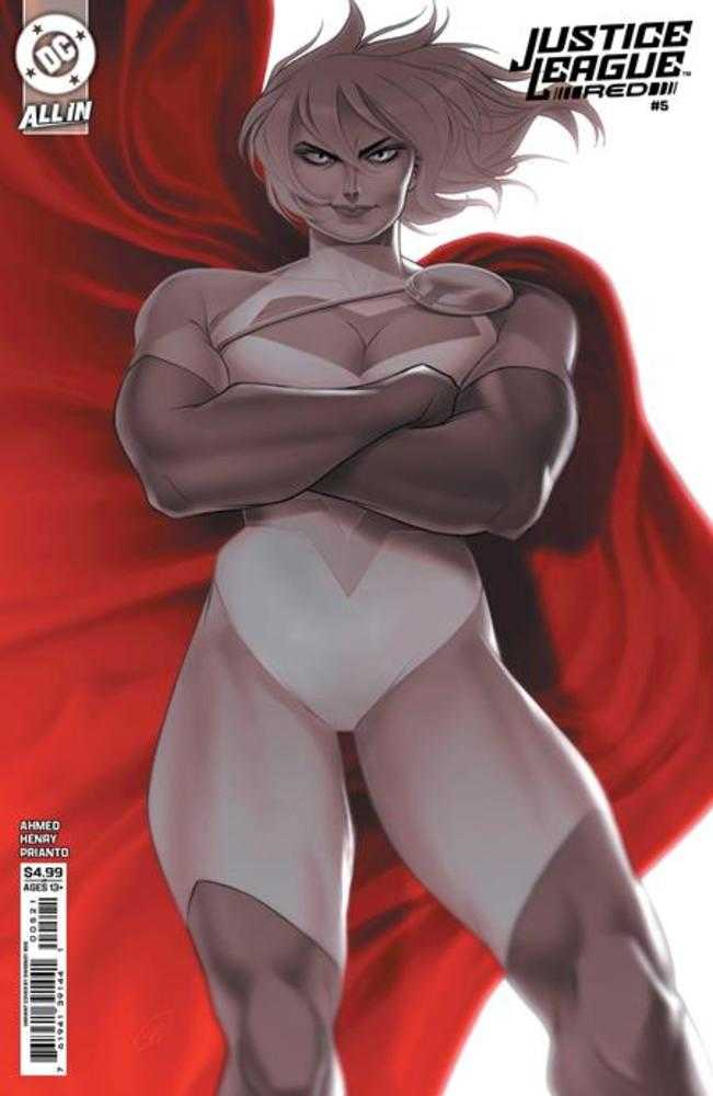 Justice League Red #5 (Of 6) Cover B Sweeney Boo Card Stock Variant | Dragon's Lair Comics and Fantasy Houston TX