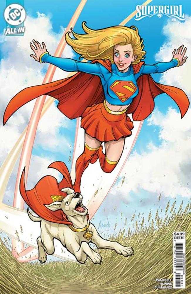 Supergirl #8 Cover C Todd Nauck Card Stock Variant | Dragon's Lair Comics and Fantasy Houston TX
