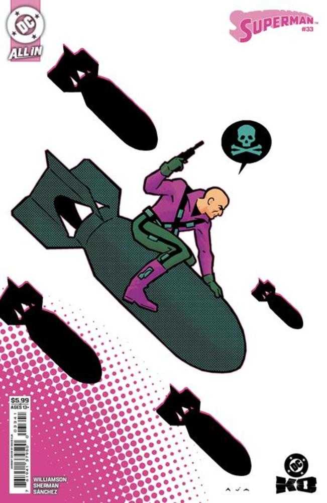 Superman #33 Cover D David Aja Card Stock Variant (DC K.O.) | Dragon's Lair Comics and Fantasy Houston TX