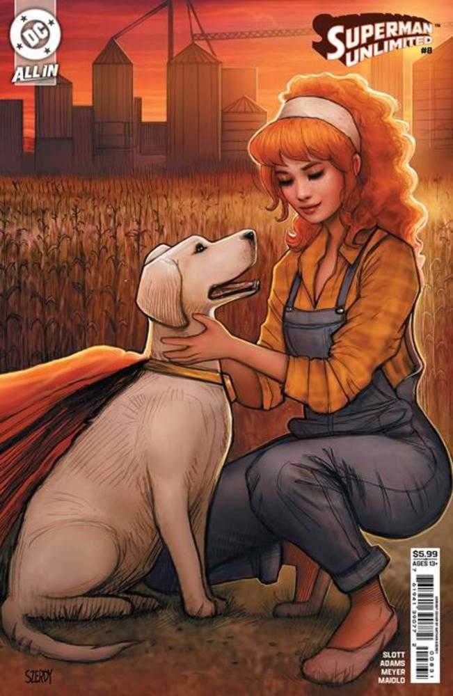 Superman Unlimited #8 Cover C Nathan Szerdy Card Stock Variant | Dragon's Lair Comics and Fantasy Houston TX