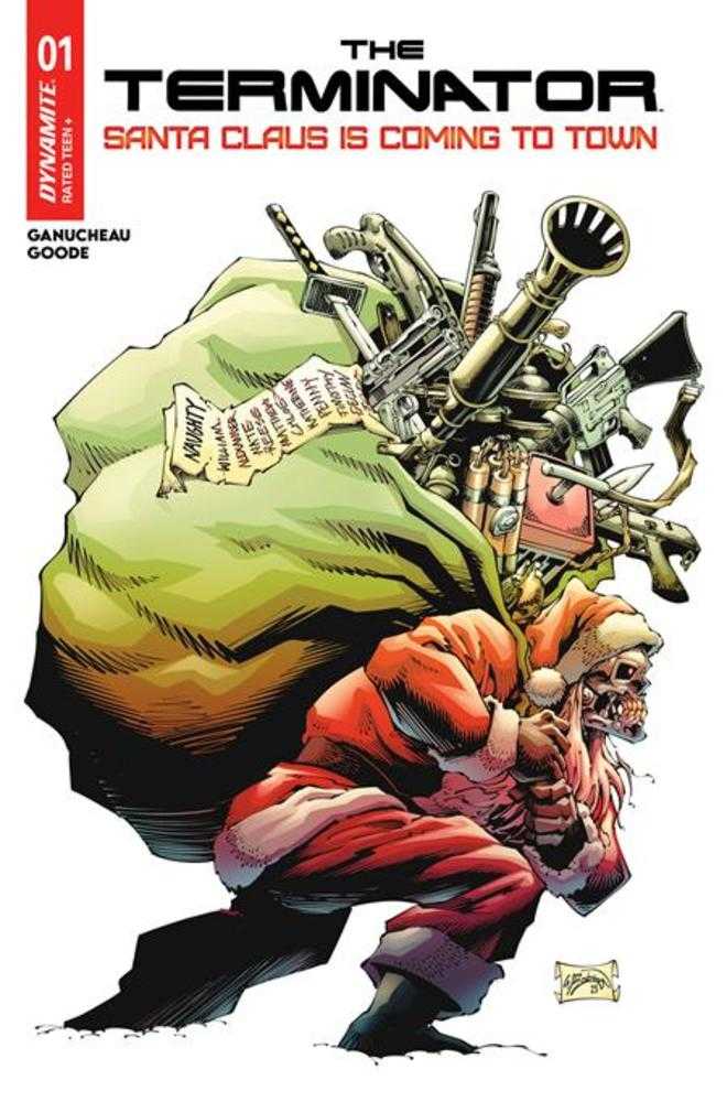 Terminator Santa Claus Is Coming To Town #1 (One Shot) Cover A Will Robson | Odin's Place