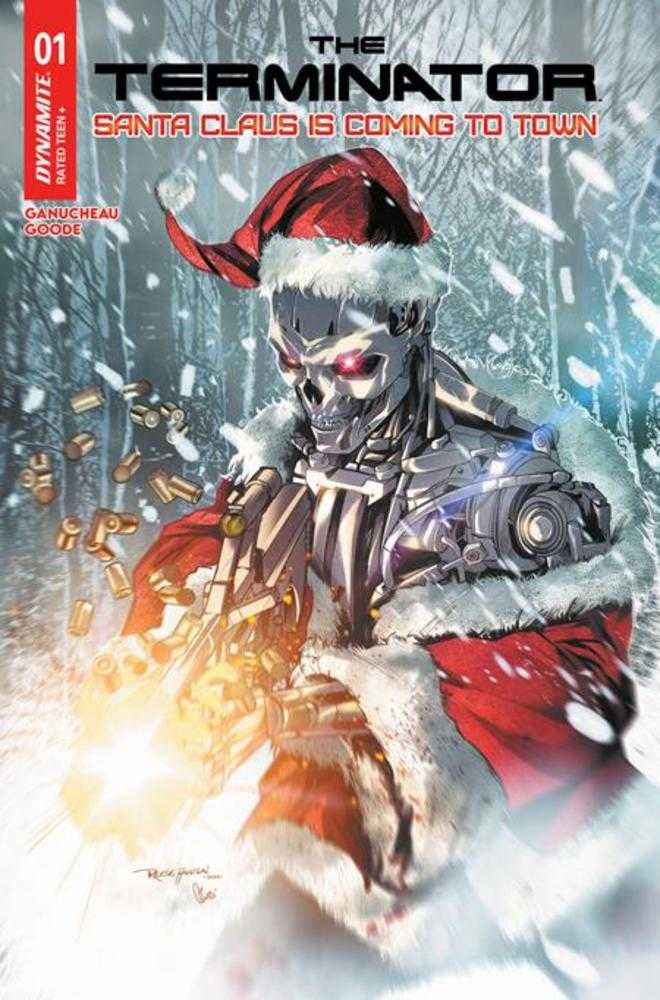 Terminator Santa Claus Is Coming To Town #1 (One Shot) Cover C Reese Hannigan Variant | Dragon's Lair Comics and Fantasy Houston TX