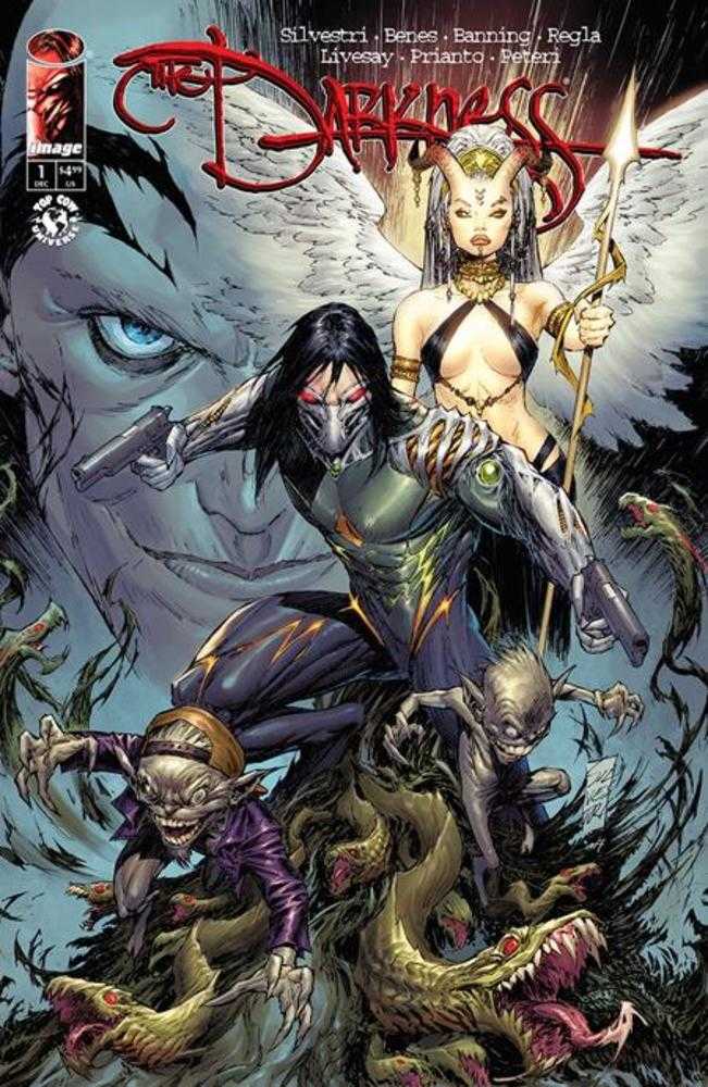 Darkness (2025) #1 Cover A Marc Silvestri & Arif Prianto | Odin's Place