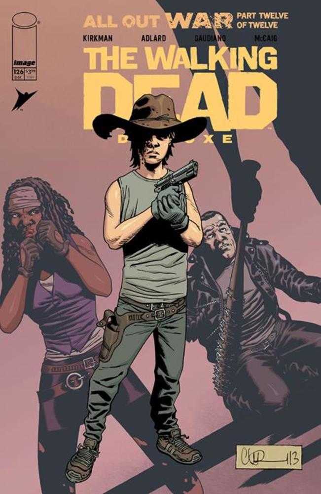 Walking Dead Deluxe #126 Cover B Charlie Adlard & Dave Mccaig Variant (Mature) | Dragon's Lair Comics and Fantasy Houston TX