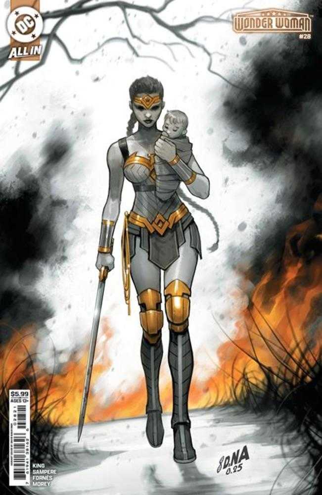 Wonder Woman #28 Cover B David Nakayama Card Stock Variant | Dragon's Lair Comics and Fantasy Houston TX