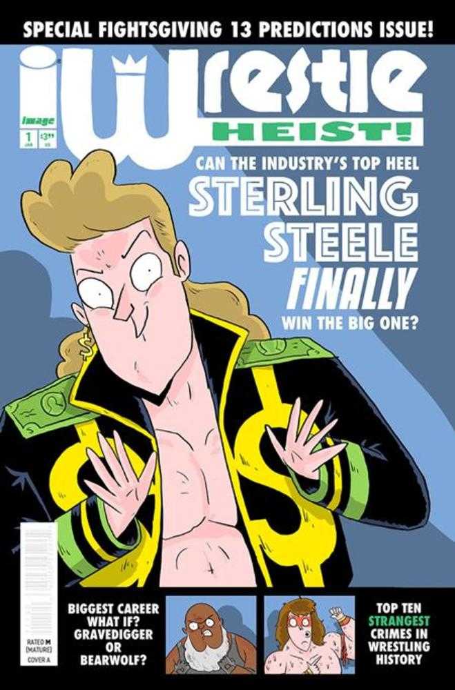 Wrestle Heist #1 (Of 5) Cover A Kyle Starks | Dragon's Lair Comics and Fantasy Houston TX