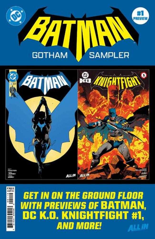 Batman Day 2025   Bundles Of 25   Batman Gotham Sampler 2nd Print | Dragon's Lair Comics and Fantasy Houston TX