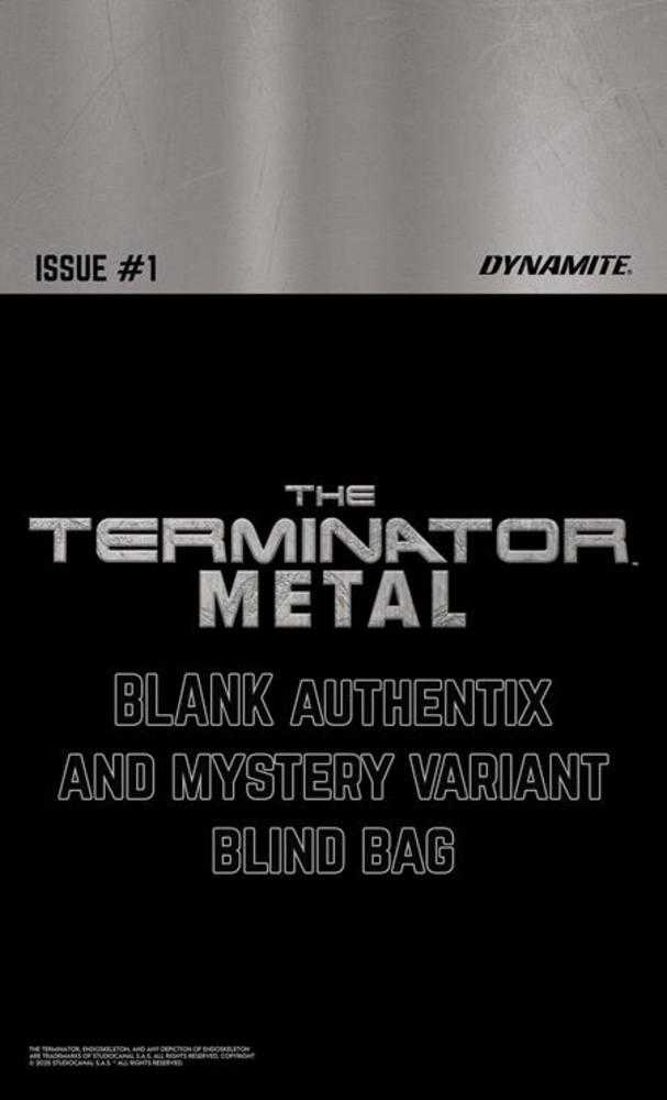 Terminator Metal #1 Cover N Blind Bag Variant | Dragon's Lair Comics and Fantasy Houston TX