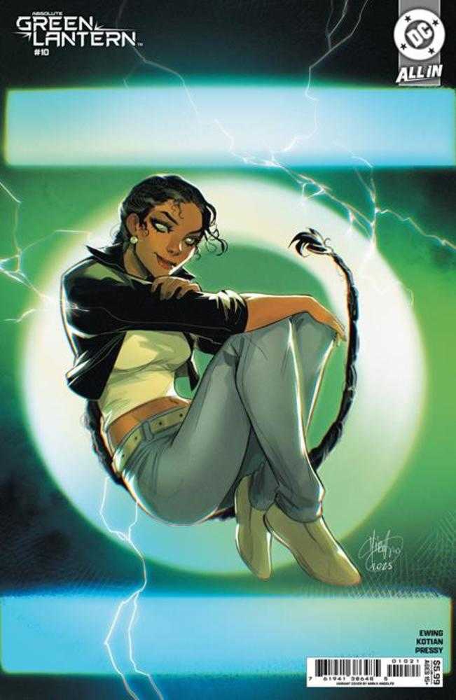 Absolute Green Lantern #10 Cover B Mirka Andolfo Card Stock Variant | Dragon's Lair Comics and Fantasy Houston TX