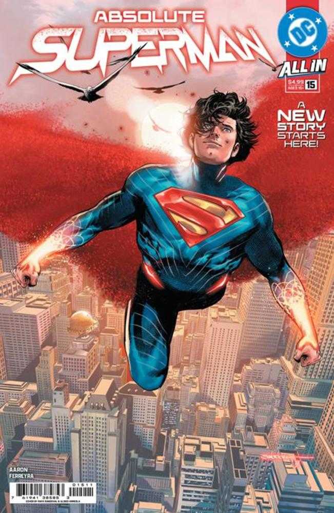 Absolute Superman #15 Cover A Rafa Sandoval | Dragon's Lair Comics and Fantasy Houston TX