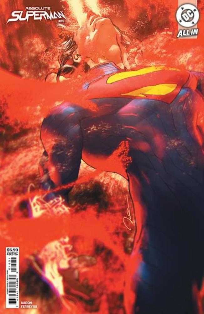 Absolute Superman #15 Cover B Gerald Parel Card Stock Variant | Dragon's Lair Comics and Fantasy Houston TX