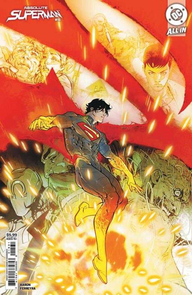 Absolute Superman #15 Cover C Carmine Di Giandomenico Card Stock Variant | Dragon's Lair Comics and Fantasy Houston TX