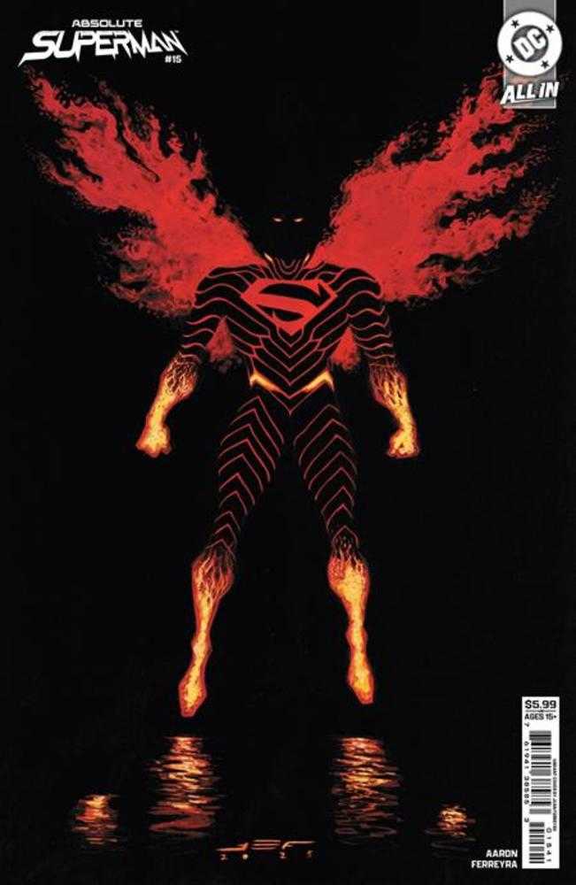 Absolute Superman #15 Cover D Juan Ferreyra Card Stock Variant | Dragon's Lair Comics and Fantasy Houston TX